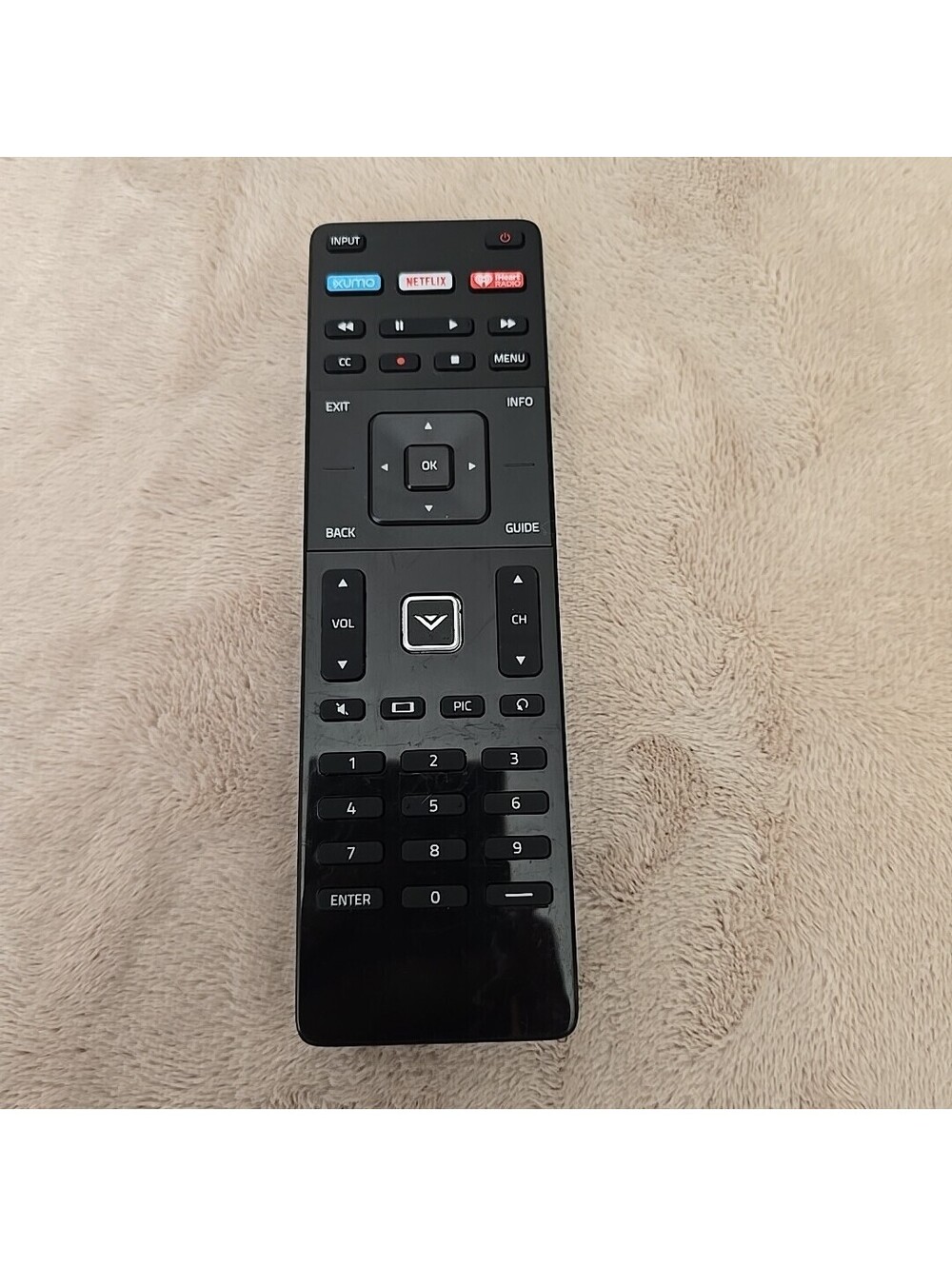 VIZIO XRT122 Remote for E Series Models